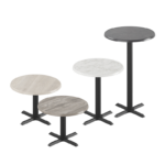 Ferrea bord med rund Ø70 cm skiva